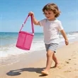 Kids Mesh Beach Bag Bucket With Adjustable Strap | https://www.bestnamebadges.com