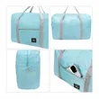 Foldable Polyester Travel Duffle Bag W/ Luggage Sleeve | https://www.bestnamebadges.com