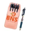 PU leather pen case for inserting pens | https://www.bestnamebadges.com