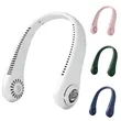 Portable Adjustable Hands-Free Bladeless Cooling Neck Fan | https://www.bestnamebadges.com