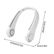 Portable Adjustable Hands-Free Bladeless Cooling Neck Fan | https://www.bestnamebadges.com
