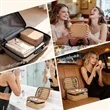 Large Portable Japanese-Korean Style Makeup Bag | https://www.bestnamebadges.com