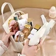 Large Capacity Premium Travel Handheld Makeup Bag | https://www.bestnamebadges.com