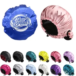 Women Double-layer Adjustable Sleeping Bonnets