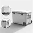 45L Rolling Hard Shell Cooler Ice Chest With Wheels | https://www.bestnamebadges.com