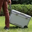45L Rolling Hard Shell Cooler Ice Chest With Wheels | https://www.bestnamebadges.com
