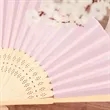 Rainbow Pride Bamboo Folding Hand Fan | https://www.bestnamebadges.com