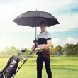 51" Titanium Silver Double Canopy Golf Umbrella | https://www.bestnamebadges.com