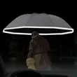 35" Kids Safety Reflective Edge Stick Umbrella | https://www.bestnamebadges.com