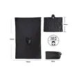 3 In 1 Hooded Rain Poncho Camping Tarp Mat | https://www.bestnamebadges.com
