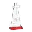 Cross Award - Red | https://www.bestnamebadges.com