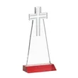 Cross Award - Red | https://www.bestnamebadges.com