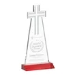 Cross Award - Red | https://www.bestnamebadges.com