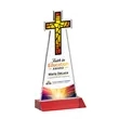 Cross VividPrint™ Award - Red | https://www.bestnamebadges.com
