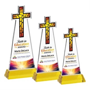 Cross VividPrint™ Award on Hartford Base - Gold