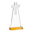 Cross Award - Amber | https://www.bestnamebadges.com