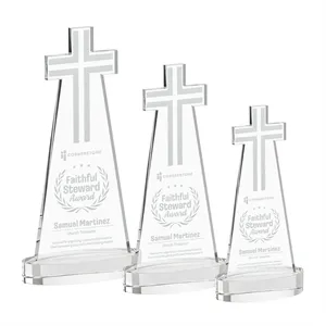 Cross Award on Alberton Base - Clear