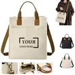 Heavy Duty Custom Canvas Tote | https://www.bestnamebadges.com