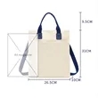 Heavy Duty Custom Canvas Tote | https://www.bestnamebadges.com