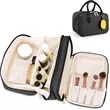 Leather Large Capacity Cosmetic Travel Bag | https://www.bestnamebadges.com