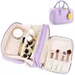 Leather Large Capacity Cosmetic Travel Bag | https://www.bestnamebadges.com