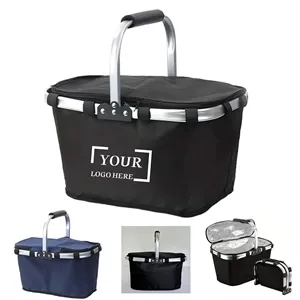 Foldable Insulated Picnic Basket