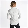 Zero Restriction® Renae Space-Dyed Stretch Zip Mock Pullover | https://www.bestnamebadges.com