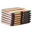 Kraft Spiral Notebook With Integrated Sticky Notes | https://www.bestnamebadges.com