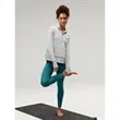 Zero Restriction® Jolie Vintage Rounded Collar Sweatshirt | https://www.bestnamebadges.com