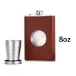 Shot Flask With Collapsible Cup | https://www.bestnamebadges.com