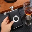 Shot Flask With Collapsible Cup | https://www.bestnamebadges.com