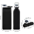 Collapsible Water Bottle | https://www.bestnamebadges.com