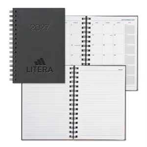 WireO Tucson Medio White Monthly Diary