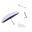 41" Arc Portable Mini 5 Fold Capsule Umbrella With Pouch | https://www.bestnamebadges.com