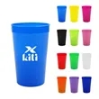 20oz Reusable Plastic Stadium Cup Stackable Water | https://www.bestnamebadges.com