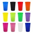 20oz Reusable Plastic Stadium Cup Stackable Water | https://www.bestnamebadges.com