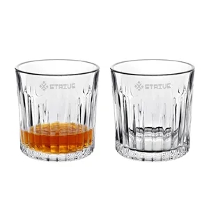10Oz Old Fashioned Whiskey Glasses Drinking Cups