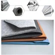 Felt Document File Bag With Snap Button | https://www.bestnamebadges.com