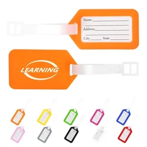 Colorful Plastic Travel Luggage Tags With Name Card