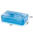 Clear Plastic Pencil Box | https://www.bestnamebadges.com