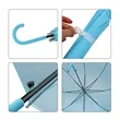 42" Arc Auto Open Stick Umbrella W/ J Handle | https://www.bestnamebadges.com