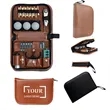 Leather Golf Accessories Organizer Case | https://www.bestnamebadges.com