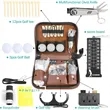 Leather Golf Accessories Organizer Case | https://www.bestnamebadges.com