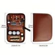 Leather Golf Accessories Organizer Case | https://www.bestnamebadges.com