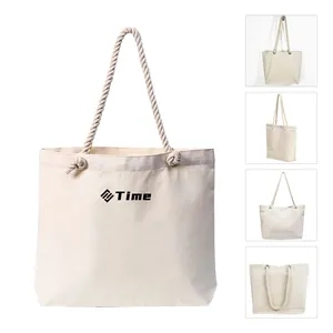 Natural Canvas Tote Bag