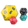 20-Sided Soft Foam Dice | https://www.bestnamebadges.com