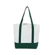 12oz. Customized Canvas Boat Tote Bag w/ Front Pocket | https://www.bestnamebadges.com