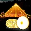 Solar Powered Camping String Light | https://www.bestnamebadges.com