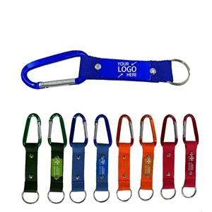 Carabiner Lanyard Keychain Strap Outdoor Clip