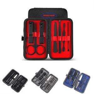 Portable Nail Clipper Manicure Set Travel Grooming Kit